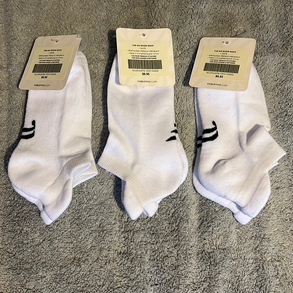 Fabletics No Show Socks